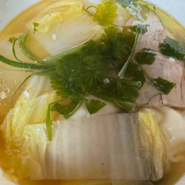 Wonton Soup.