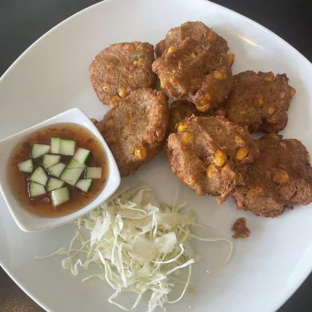 Fresh Corn Cakes.