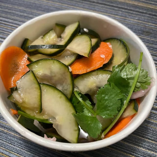 Cucumber Salad.