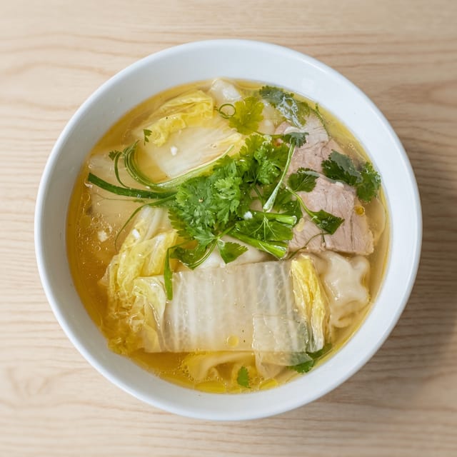 Wonton Soup.