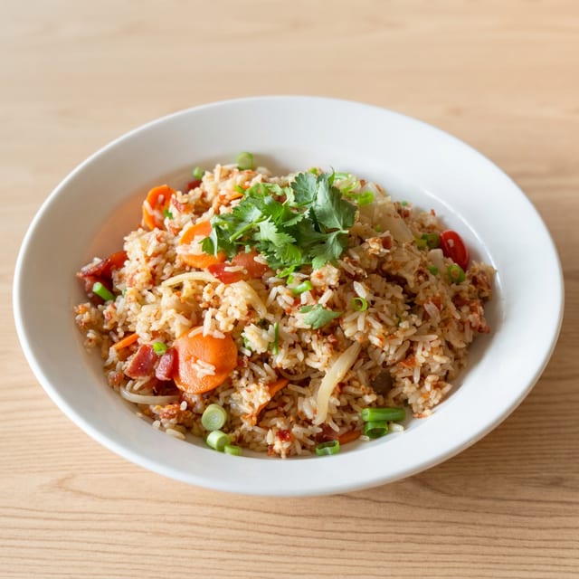 Bacon Fried Rice.